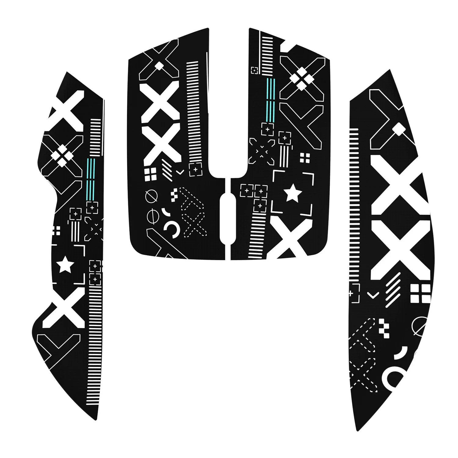 ATTACK SHARK X11 cinta de agarre para ratón patín pegatina hecha a mano antideslizante chupar el sudor pegatina antideslizante para ATTACK SHARK X11 - imagen 5