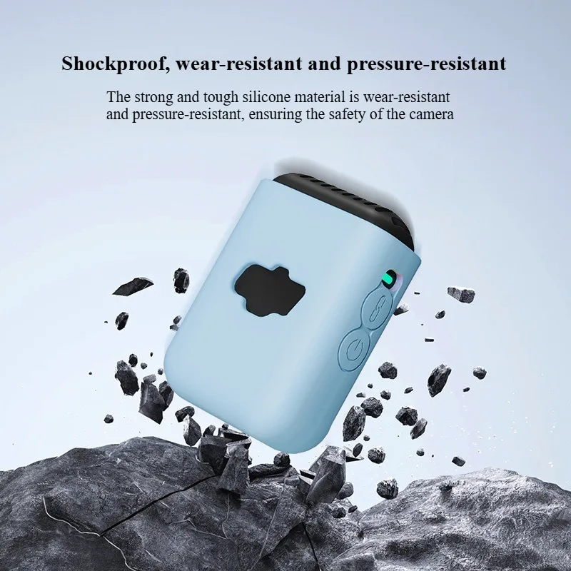 Funda protectora de silicona para DJI Mic 2, funda protectora a prueba de arañazos para micrófono inalámbrico, accesorios para micrófono Vlog y cámara - imagen 2