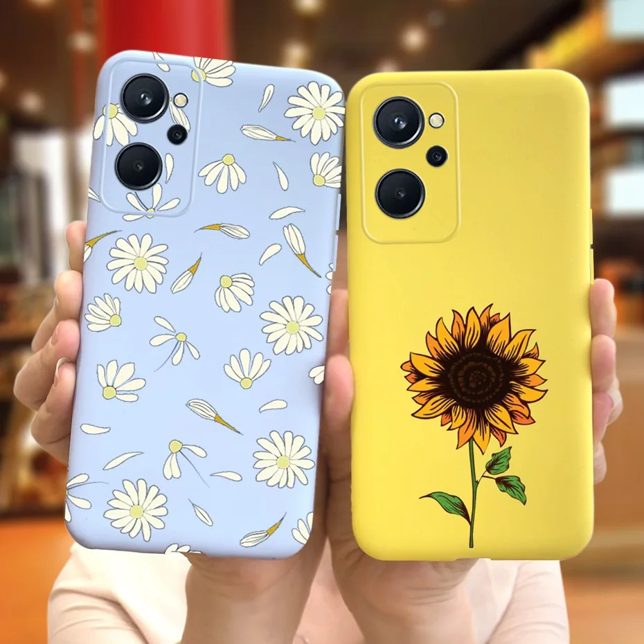 Para OPPO Realme 9i funda RMX3491 moda encantadora cubierta de silicona suave pintada para Realme9i 4G Realme9 i teléfono Shell parachoques Fundas - imagen 5