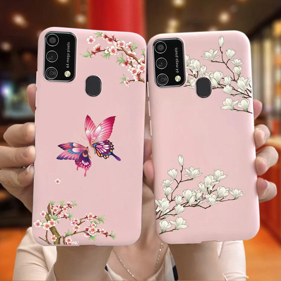 Funda bonita pintada para Samsung Galaxy M21s M21 2020, cubierta de TPU de silicona suave de Color caramelo, parachoques para Samsung M21 M21S, nueva moda - imagen 5