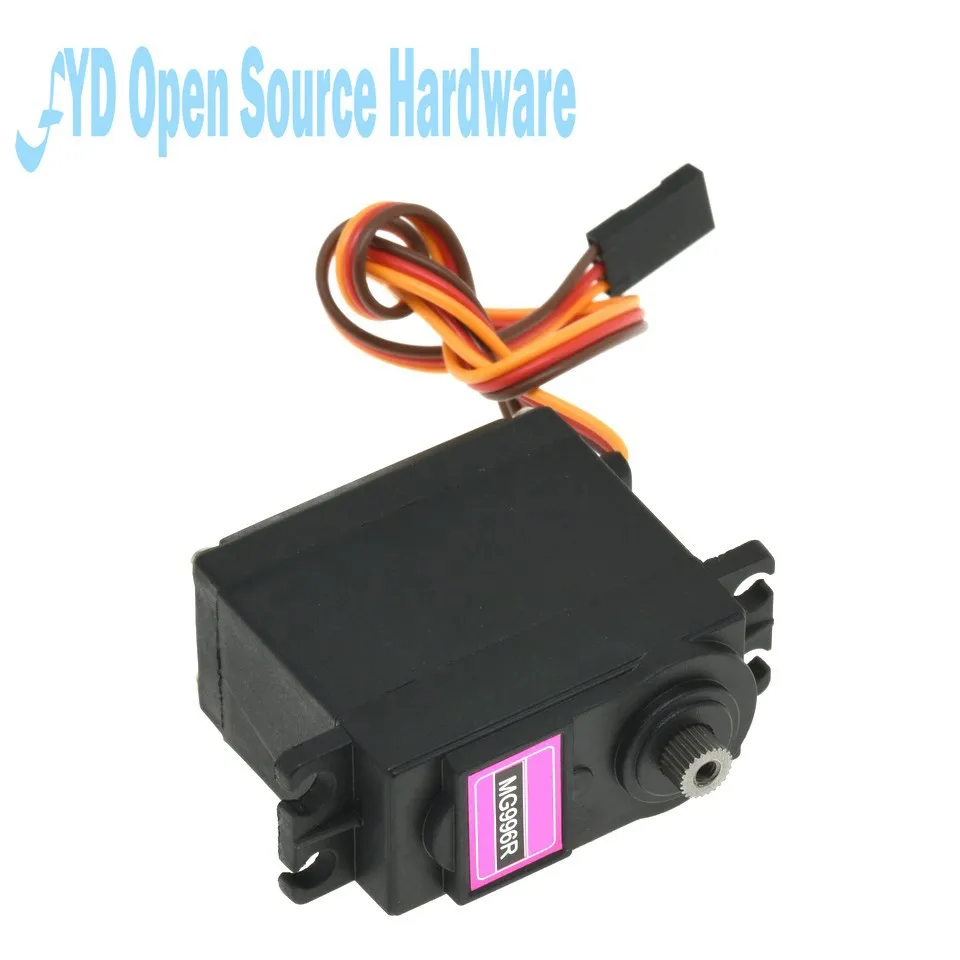 Engranaje de dirección estándar de Metal, Robot Digital de 180 ° y 360 °, 20KG, MG996R, MG946R, MG995 - imagen 5