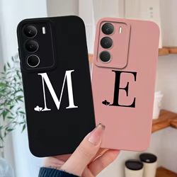 Funda Silicona Realme C71 / C61 / C51 / C51S – Diseño Letras y Corazón