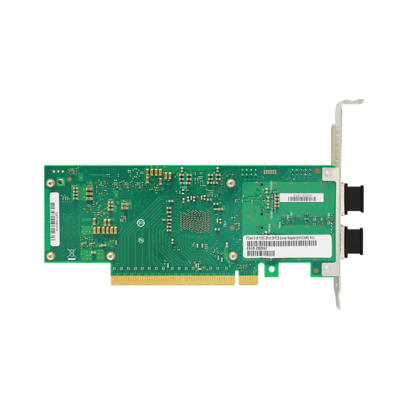 Nuevo E810-CQDA2 Intel E810 Chipset 2x 100 Gb/s conector QSFP28 de doble puerto PCIe 4,0x16 tarjeta de red compatible con RDMA - imagen 3
