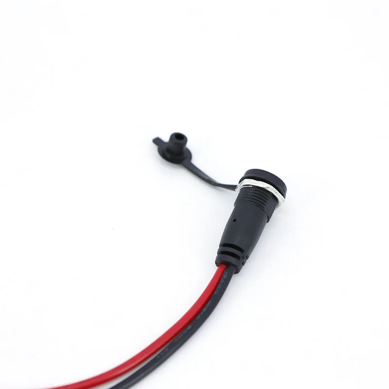 Cable de 20cm, 18awg, 2 pines, 5,5x2,1mm, 5,5x2,5mm, batería CC hembra, cable de alimentación, conector extensible con conector jack de cubierta - imagen 5
