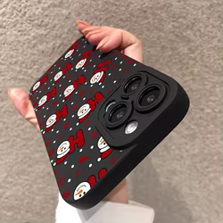 Funda TPU Xiaomi Redmi Compatible – Muñeco de Nieve Navideño