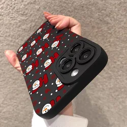 Funda TPU Xiaomi Redmi Compatible – Muñeco de Nieve Navideño