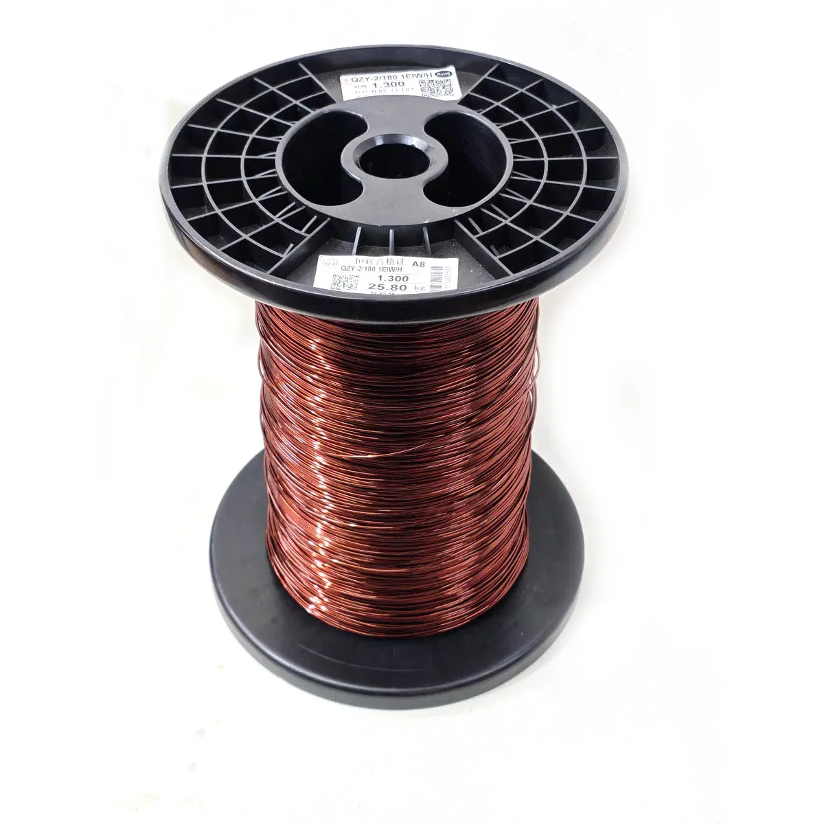 1kg 0,41-0,69mm QZY-2-180 alambre de cobre esmaltado de alta temperatura transformador de Motor bomba de agua bomba de refuerzo bobinado de bobina magnética - imagen 3