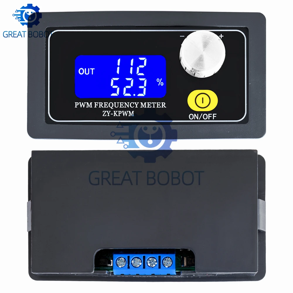 ¡Generador de señal de frecuencia de pulso XY-PWM de sistema dual BS: ciclo de trabajo ajustable! Generador de señales rectangulares de onda cuadrada - imagen 4