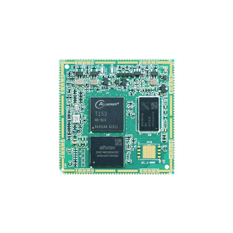 Placa central industrial Tronlong T153 - Allwinner Quad-Core A7 1,6 GHz + RISC-V, triple Gigabit Ethernet para redes industriales - imagen 5