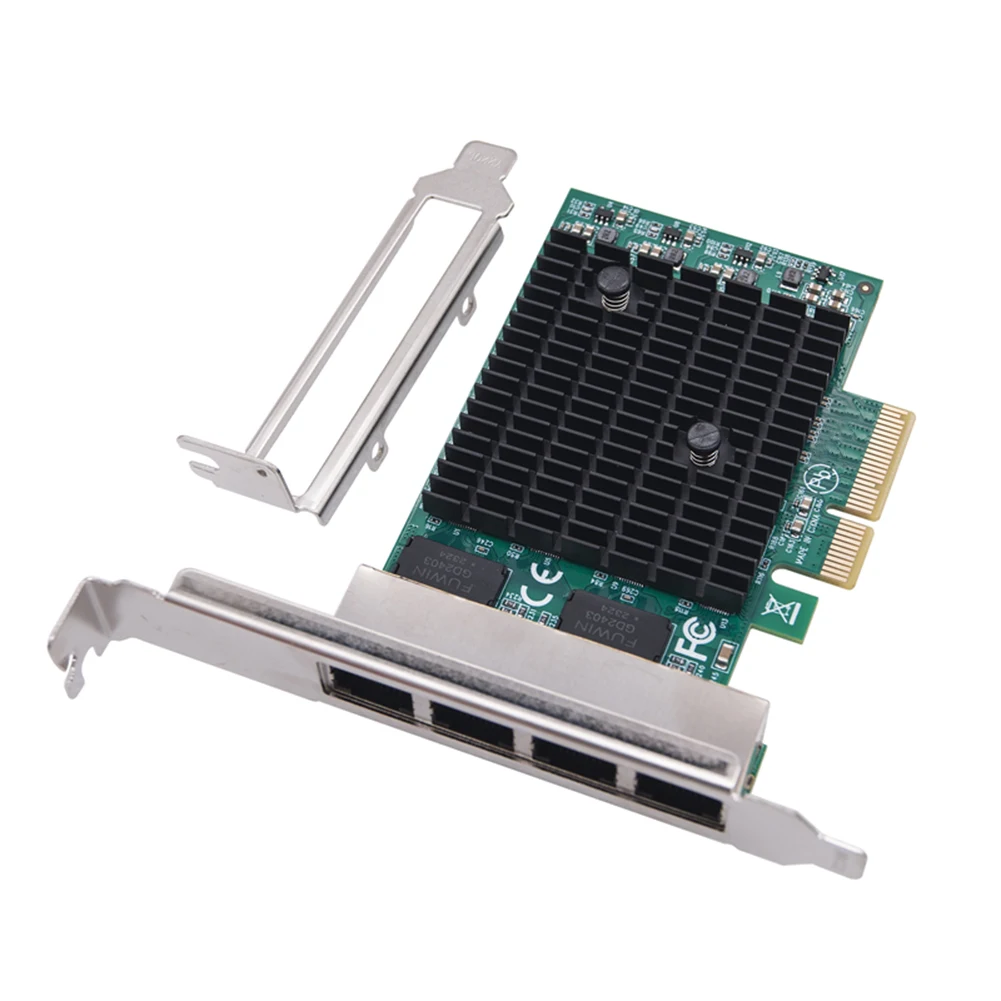 Tarjeta de red PCIe para PC, adaptador de interfaz Ethernet de 2/4 Gigabit, Chip RTL8125BG, 2,5 GB, 1/2,5 puertos - imagen 2