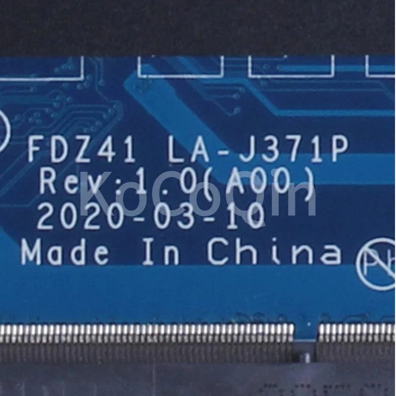 Placa base LA-J371P para portátil Dell Latitude 5410, placa base probada completamente, 030CV1, 033T9K, i5-10210U, i5-10310U, i7-10610U - imagen 4