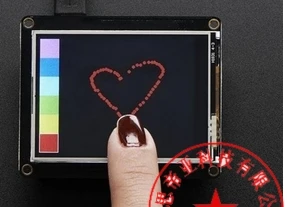 3315 Módulo de pantalla con pantalla táctil TFT FeatherWing de 2,4"