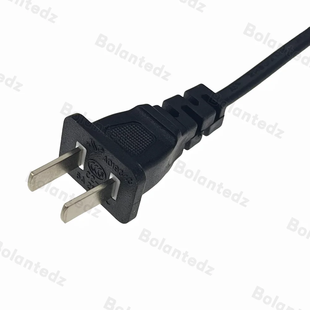 Cable de alimentación corto de CA, Cable de extensión macho de 2 clavijas a hembra europea de la UE, 1-15P a CEE7/16, enchufe estadounidense a receptáculo europeo - imagen 5