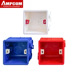 AMPCON Tipo 86 – Caja Conexiones Oculta Pared Enchufe Interruptor