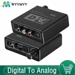 Conversor DAC Toslink a RCA 3.5mm Salida Audio HiFi
