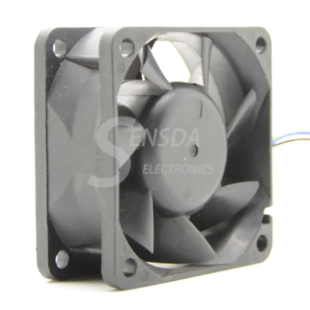 Ventilador de 60 mm para Delta AUB0612VH 60 mm 12 V 0.36A PWM Ventilador de enfriamiento de 4 cables con doble rodamiento de bolas de precisión, función de termostato - imagen 3