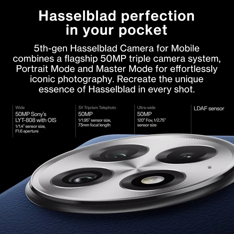 Versión Global OnePlus 13 5G Smartphone Snapdragon 8 Elite 100W SUPERVOOC 4K Dolby Vision 6.82inches Pantalla IP69 50MP Cámara - imagen 4