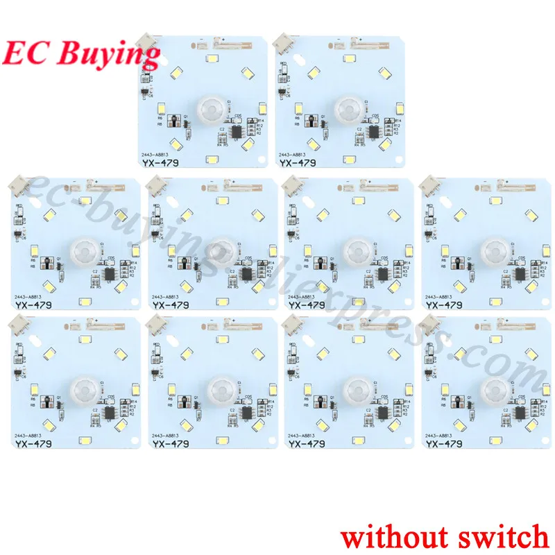 Without Switch 10pcs