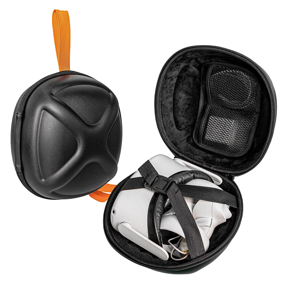 Bolsa de almacenamiento de EVA dura para gafas Oculus Quest 3 VR, caja de máquina todo en uno, realidad Virtual, máquina integrada, estuche de transporte de viaje