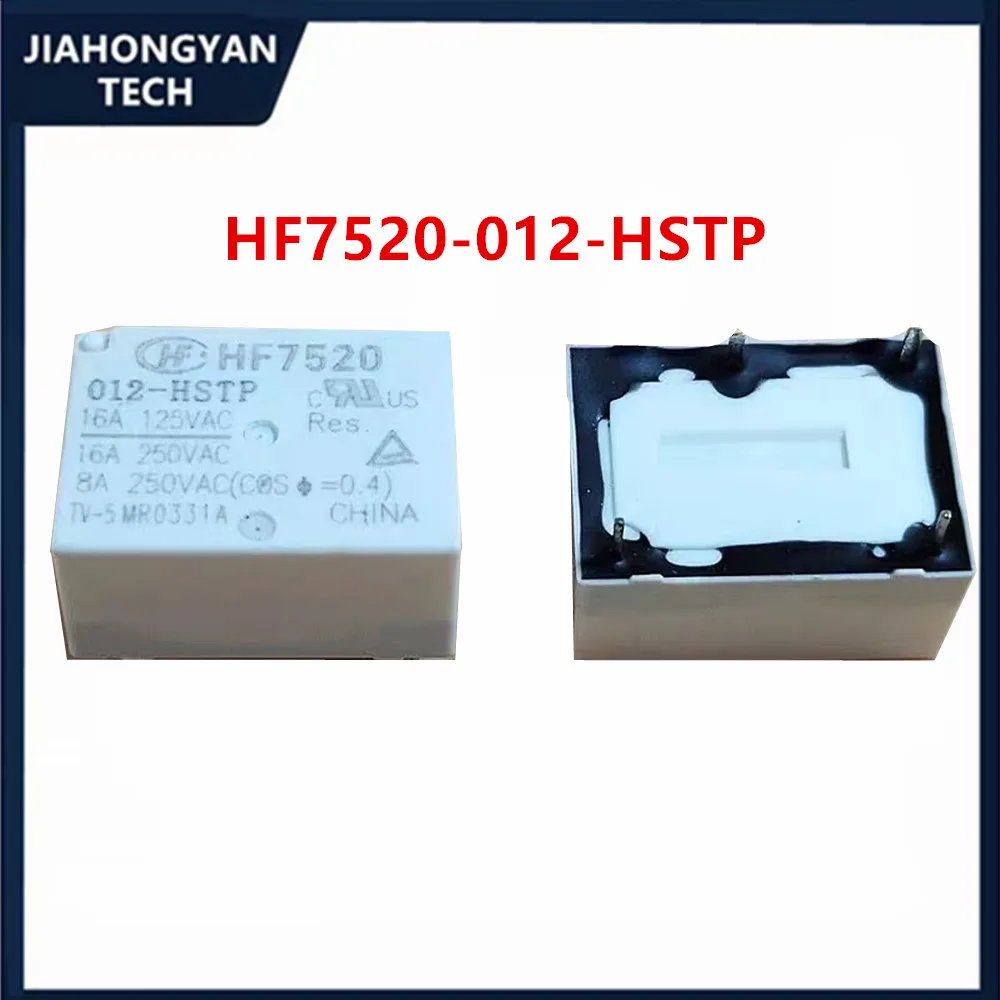 Relé Original piezas, 1 piezas, 2 piezas, 5 HF7520-005-HSTP, HF7520-012-HSTP, 16A, 5V, 12V, 24V, 4 pines - imagen 3