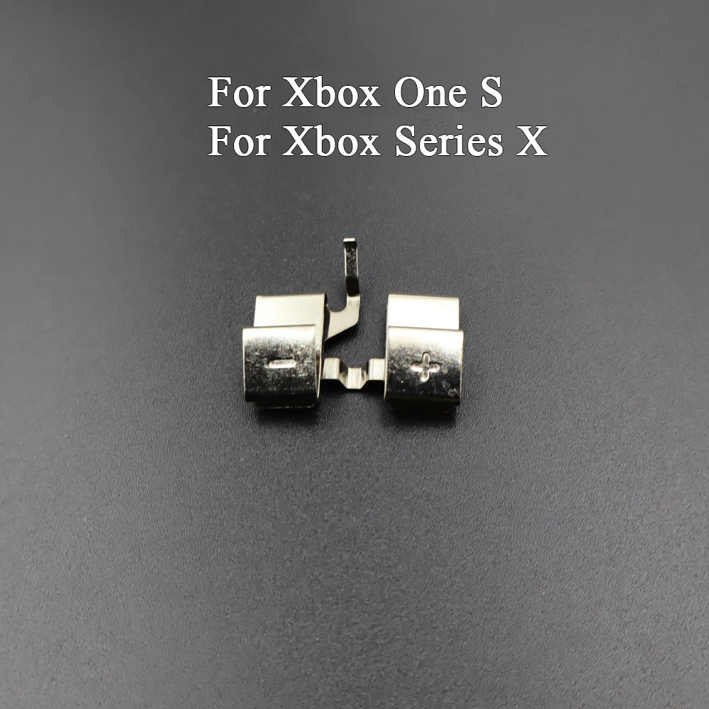 Conector de contacto de batería de repuesto, pieza de Clip de Metal para Xbox One S, controlador Xbox Series X S, resorte de soporte de batería, 1-10 Uds. - imagen 3