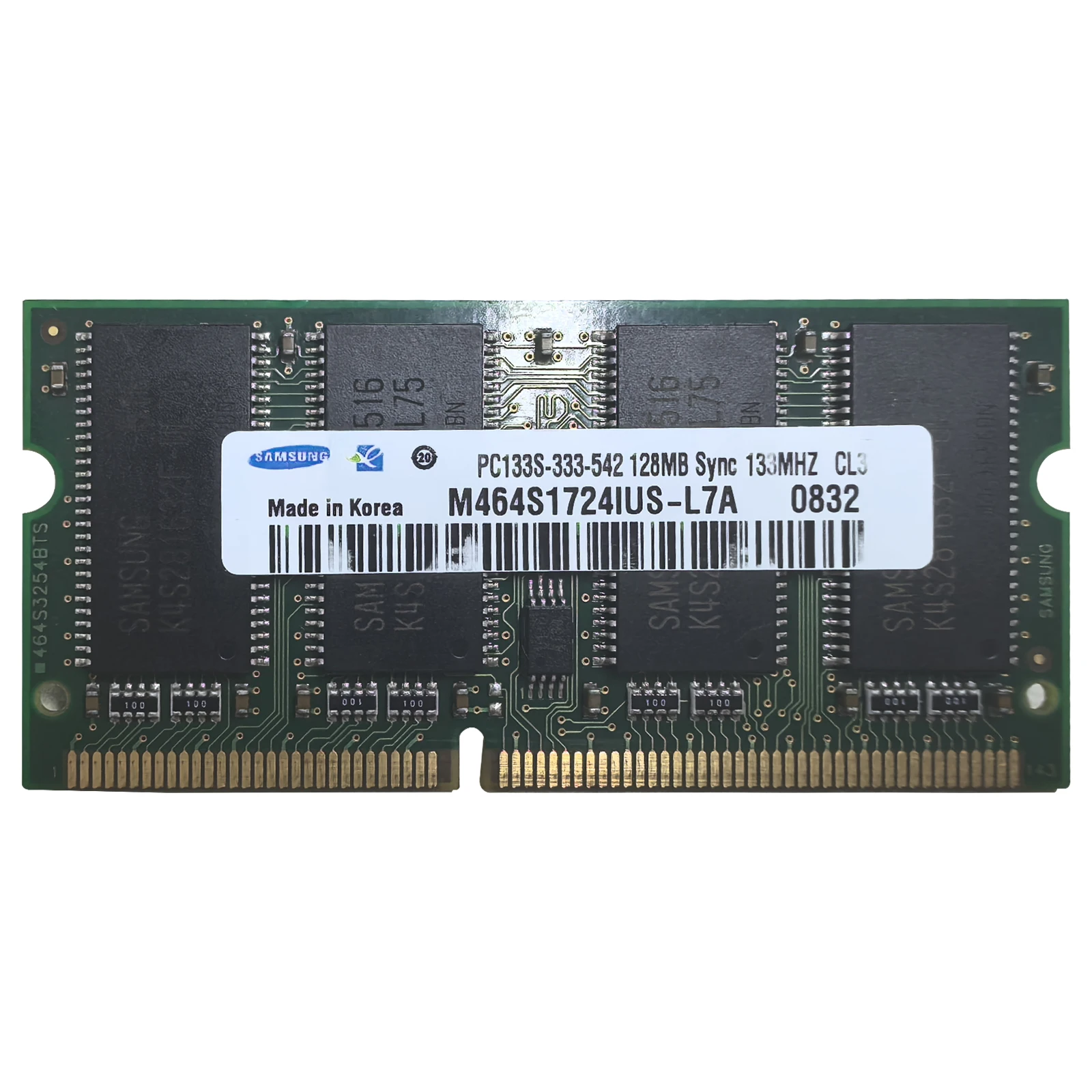 Samsung Laptop SDRAM DDR 128MB 256MB 512MB 133MHz 333MHz PC133S PC2700S no ECC sin búfer 3,3 V memoria para portátil de 144 pines - imagen 2