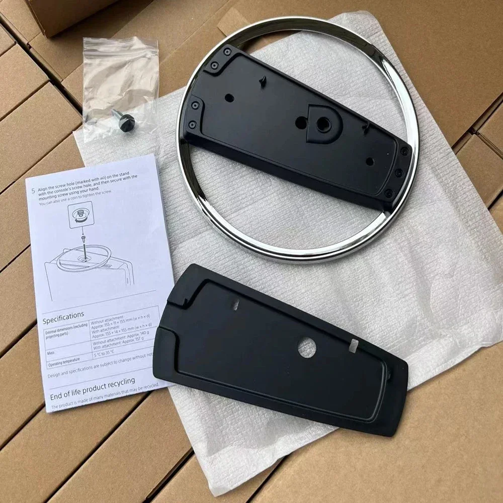 Soporte vertical para consola PS5 y PS5 Slim, base de metal original 1:1 para disco Playstation 5 y accesorios de edición digital - imagen 4