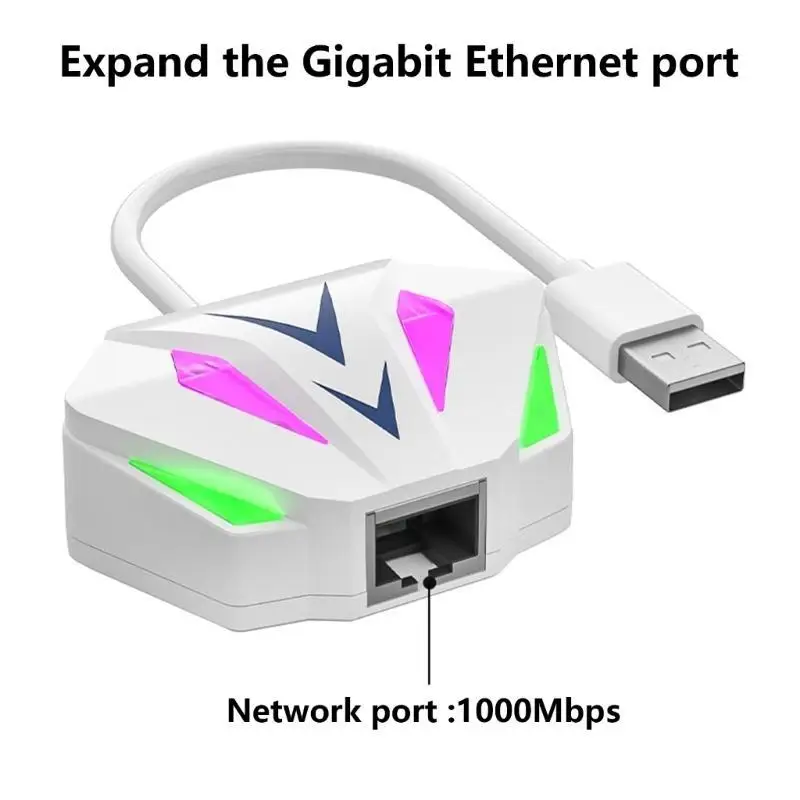 R53C USB/Tipo C para adaptador Ethernet Adaptador red LAN 100Mbps para PC portátil - imagen 4