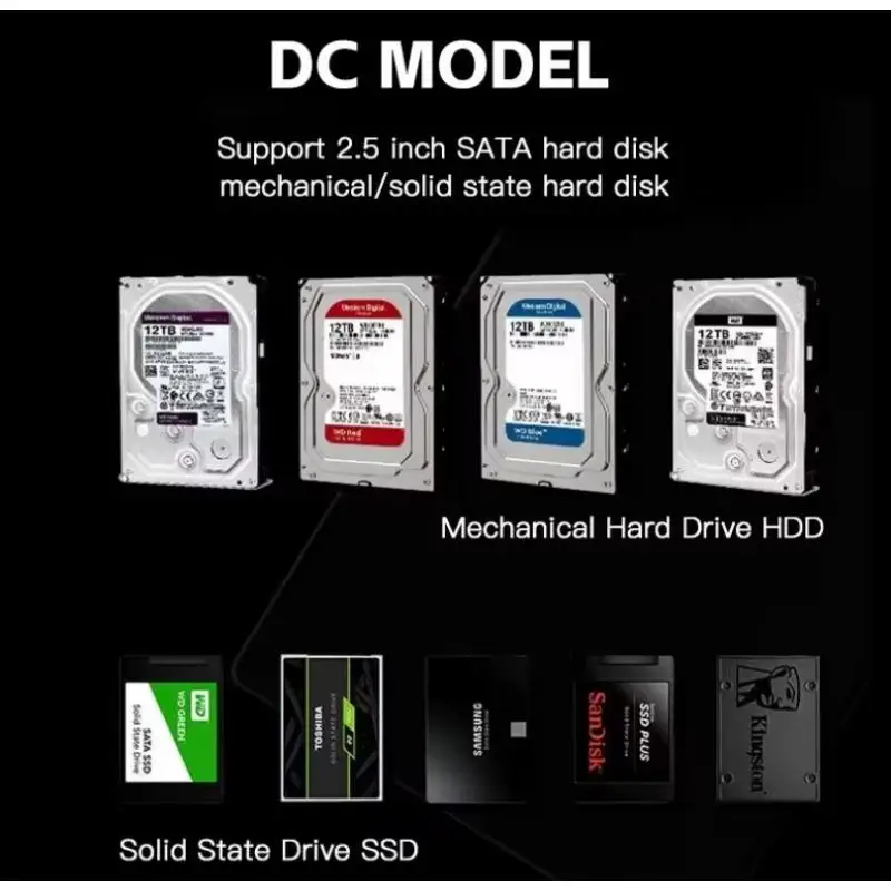 Nuevo Cable Sata a usb 3,0/2,0 tipo c compatible con 2,5 pulgadas HDD externo SSD Cable adaptador de disco duro convertidor de conector de ordenador - imagen 4