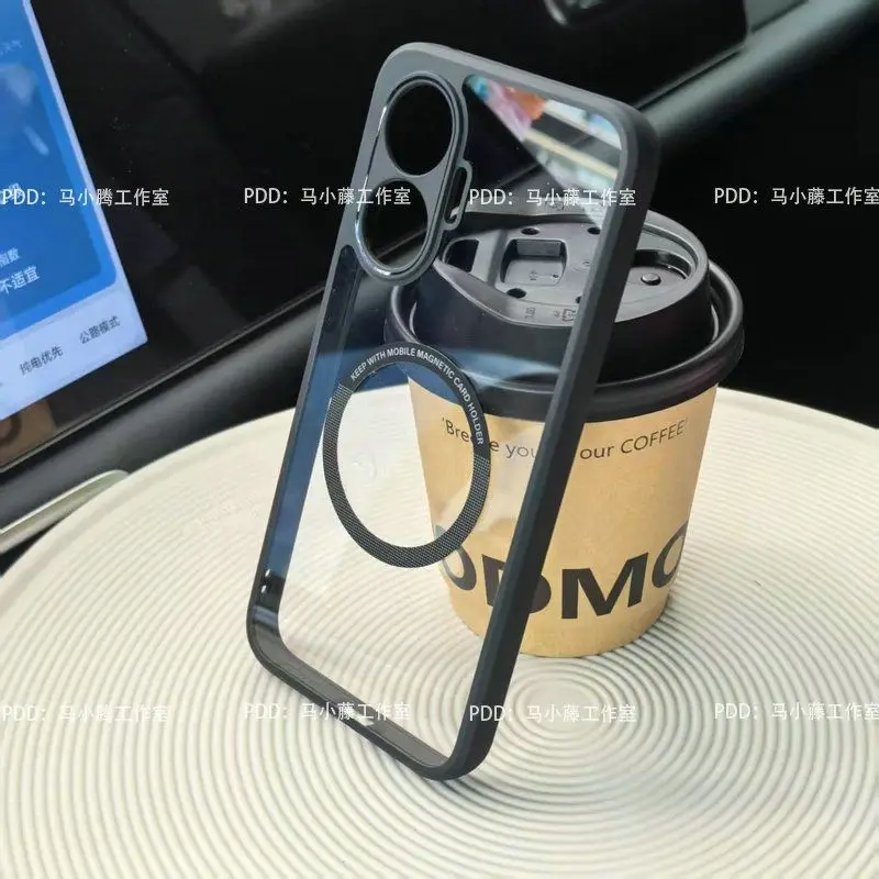 Funda para POCO F7 X7 F6 Pro F7Ultra esmerilado mate PC TPU cubierta magnética transparente para Xiaomi POCO X7Pro F7 Ultra parachoques - imagen 4