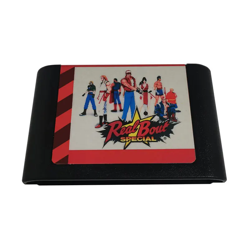 Tarjeta de juego MD especial Real bout para Mega Drive, Sega Genesis y consola original