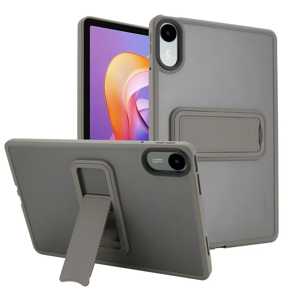 Funda suave transparente de TPU para Xiaomi Redmi Pad2 de 11 pulgadas, carcasa trasera acrílica a prueba de golpes con soporte para tableta para Redmi Pad 2 2025 - imagen 2