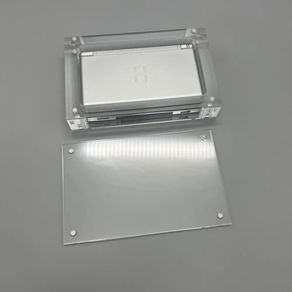 Protector de caja acrílica para consola Nintendo DS Lite DSL/NDSL, cajas de recogida transparentes para Nintendo Shell, estuche de exposición transparente - imagen 3