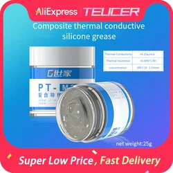TEUCER PT-M25 Pasta Térmica CPU/GPU 12 W/m·K