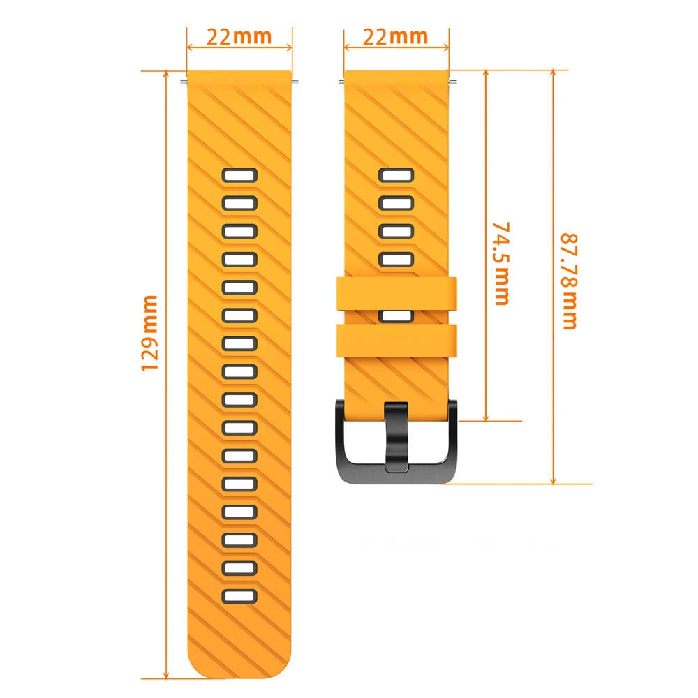 Correa deportiva de silicona para Redmi Watch 5, pulsera de repuesto activa, Correa para Xiaomi Redmi Watch 5 Lite, accesorios de 22mm - imagen 5