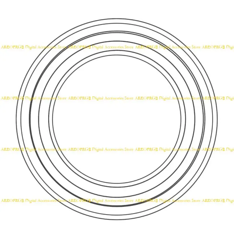 Cinturas cuadradas E21E 20pcs para dispositivos grabación y cinturón - imagen 5
