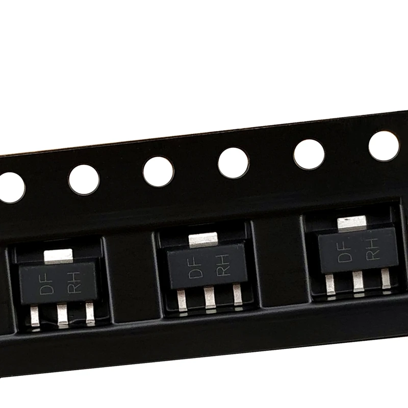 (100 uds) 2SD1898 (marcado DFRH) SOT-89 SMD 80V 1A transistor NPN