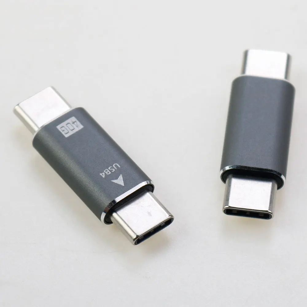 Adaptador USB tipo C a tipo C de 40Gpbs con todas las funciones para transmisión y carga con Thunderbolt USB 4.0 3.1 2.0 - imagen 5