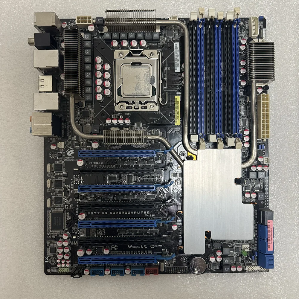 Placa base X58 de 1366 pines con 7 interfaces PCI-E Supercomputador P6T7 WS - imagen 2