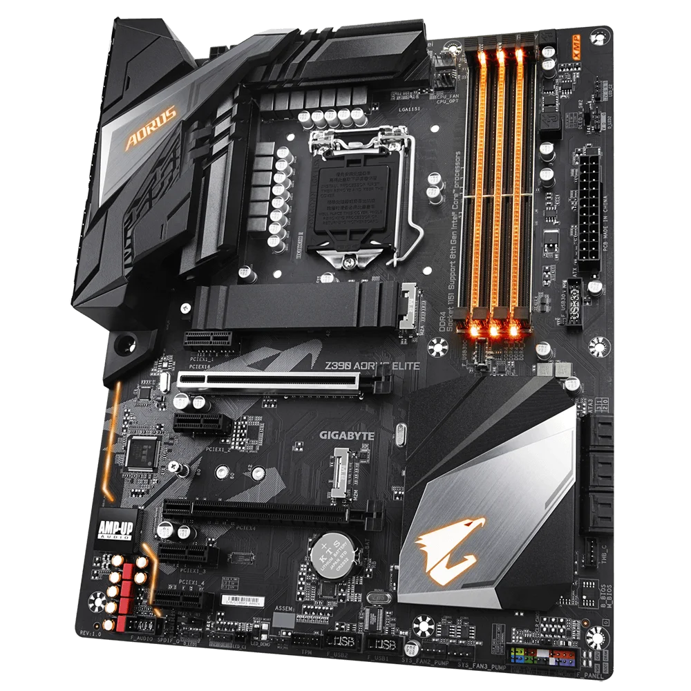 Placa base Intel GIGABYTE Z390 AORUS ELITE LGA 1151 Intel Z390 ATX Intel - imagen 4