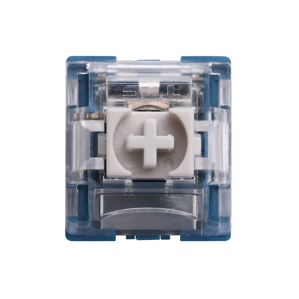 Interruptor de teclado mecánico personalizado, dispositivo de velocidad TTC, plateado, V2, HIFI, lineal, 45GF, 3 pines, RGB, SMD, intercambio en caliente, Kit de juego, prevención de clic - imagen 3