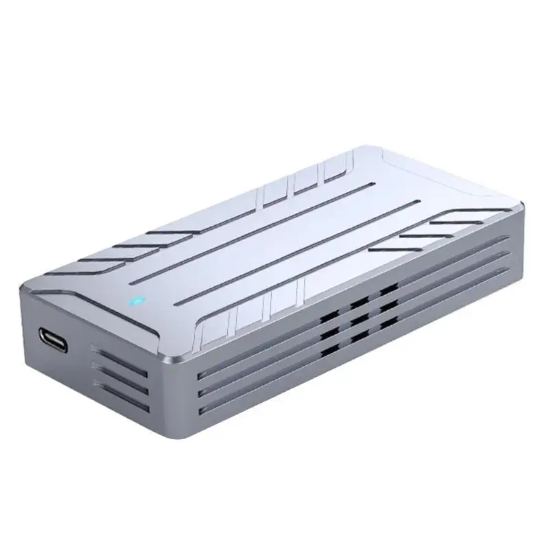 R53C NVME SSD Cubo USB4.0 40Gbps Caja disco sólido externo NVME a 4 Caja accionamiento Typec Aluminio - imagen 5