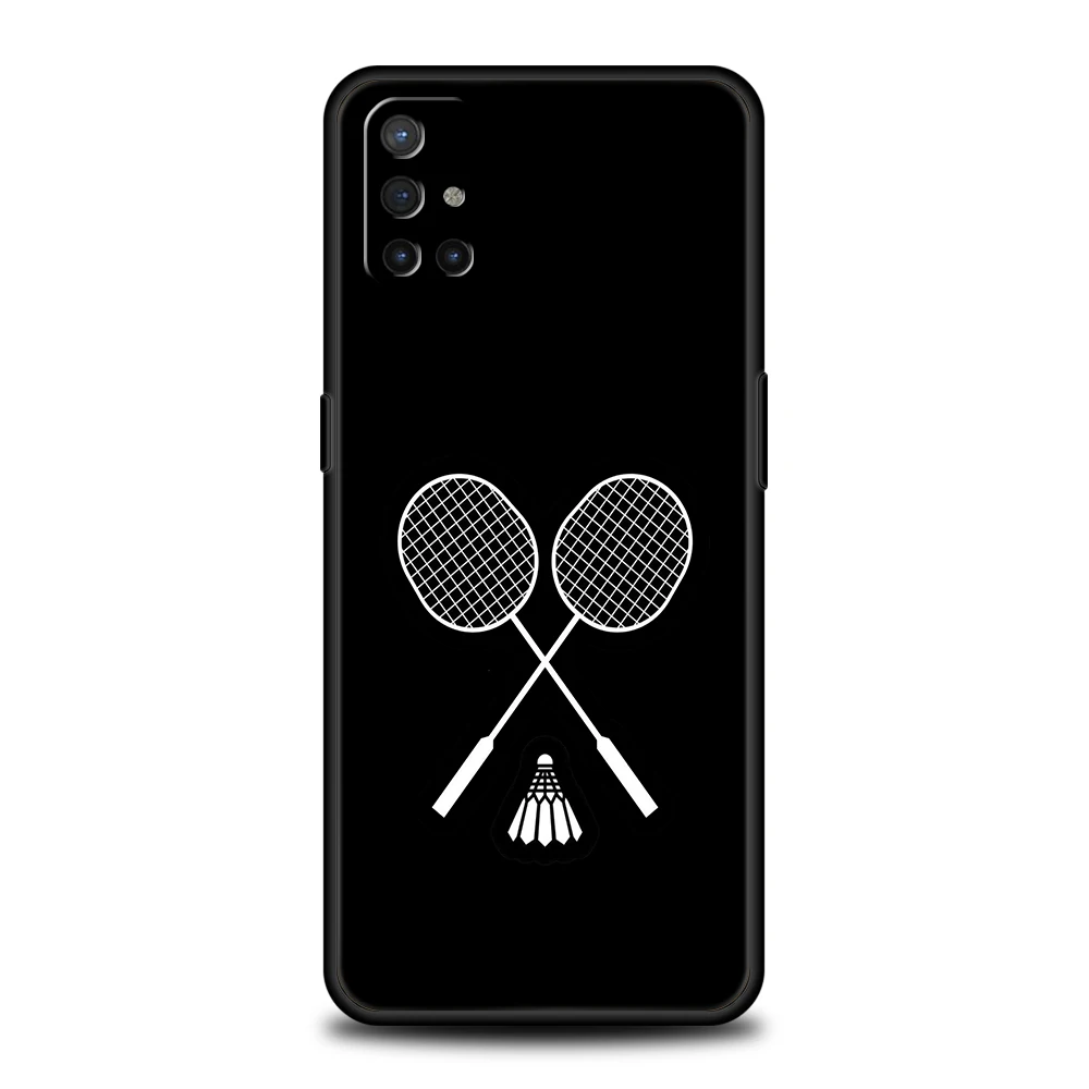 Funda de teléfono para OnePlus 13 12 11 10 9 Pro 9T 13R 12R 10R 9RT 10T 8T 8 Nord 2T CE 2 3 5G N200 N30 funda suave de bádminton - imagen 2