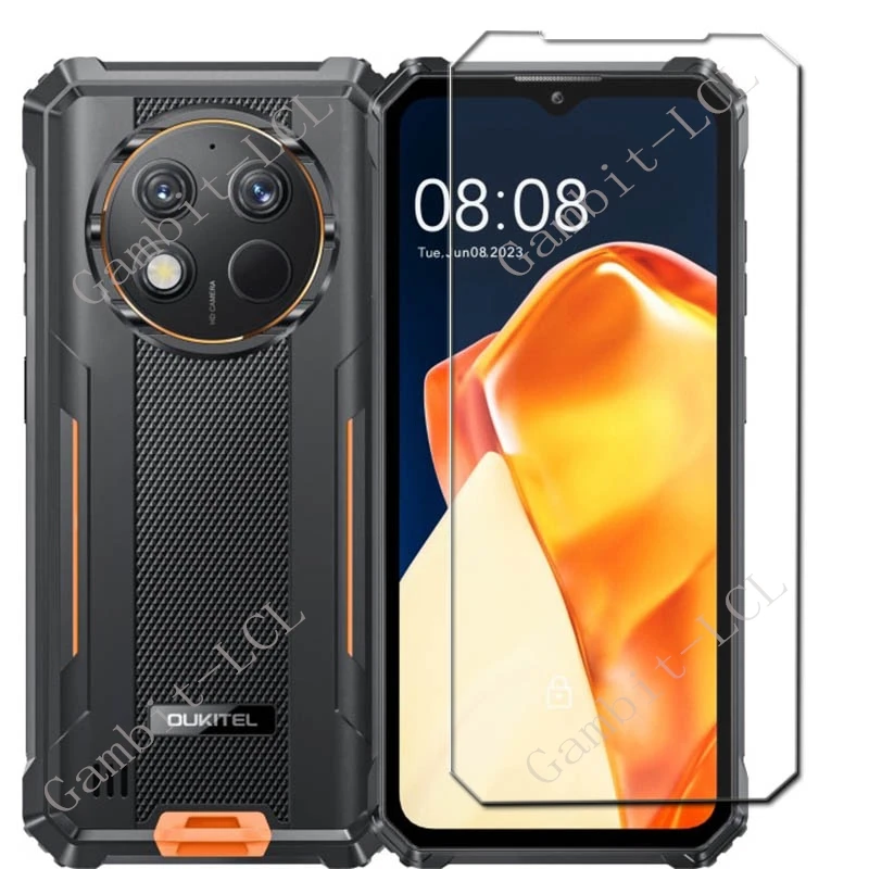 3 uds HD Original para Oukitel G1 Protector de vidrio templado en OukitelG1 WP28E WP28 WP28S 6,52 "película protectora de pantalla - imagen 2