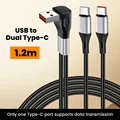 1.2m usb to dual c