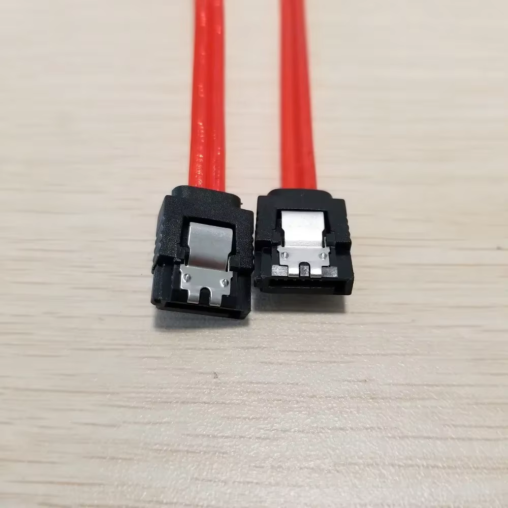 Cable SATA 3 Extensión – Cobre Rojo Alta Velocidad - imagen 2