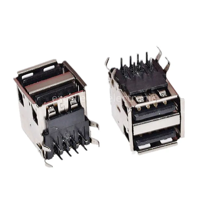 Conector USB - Vista superior detallada