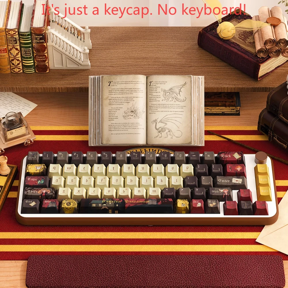 Teclas Gryffindor 158 teclas PBT Cherry MDA Lion y The Maiden para teclado mecánico Mx Gateron Kailh Switch ISO - imagen 3