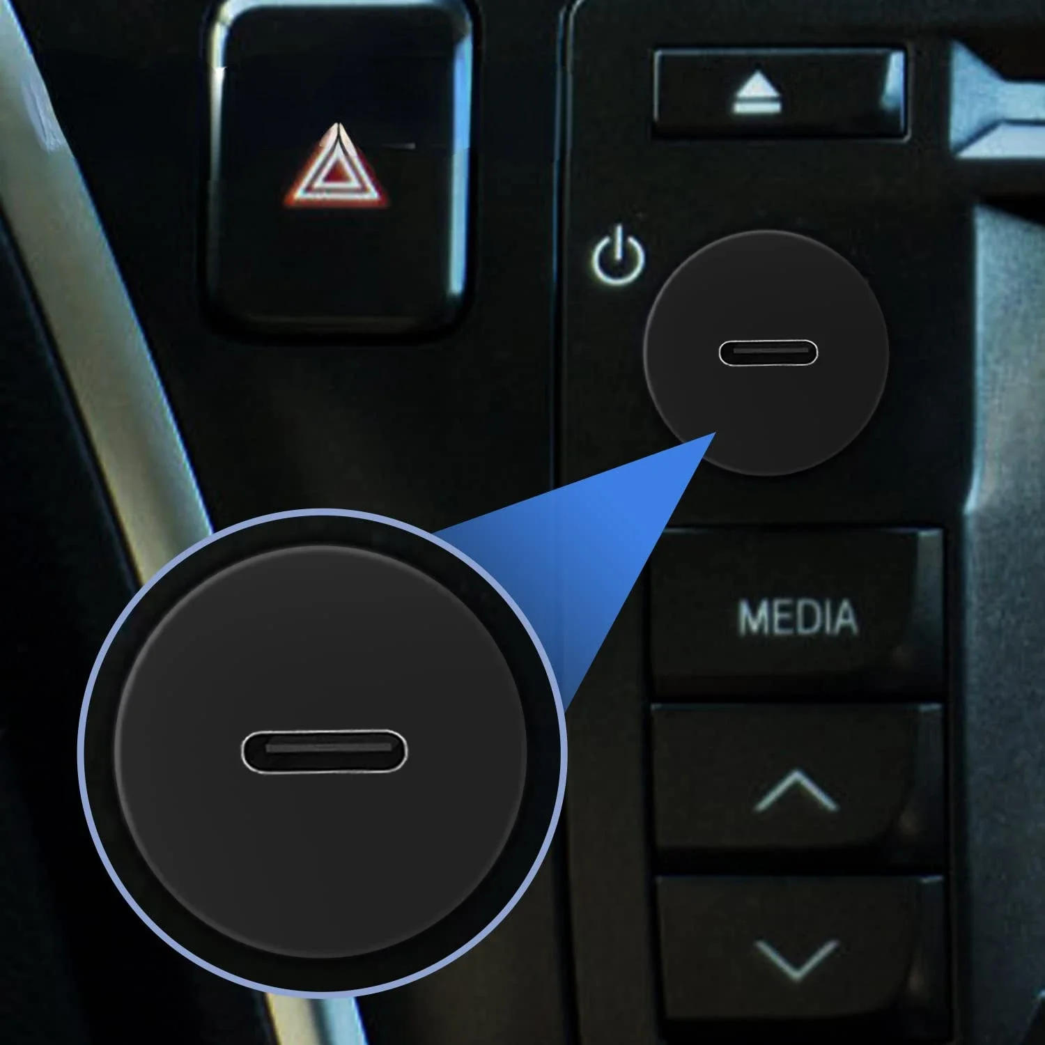 Cable de extensión USB 2,0 3,0 tipo C macho a hembra, Cable de datos de montaje en Panel empotrado con para salpicadero de coche, camión, barco y motocicleta, 1m - imagen 5