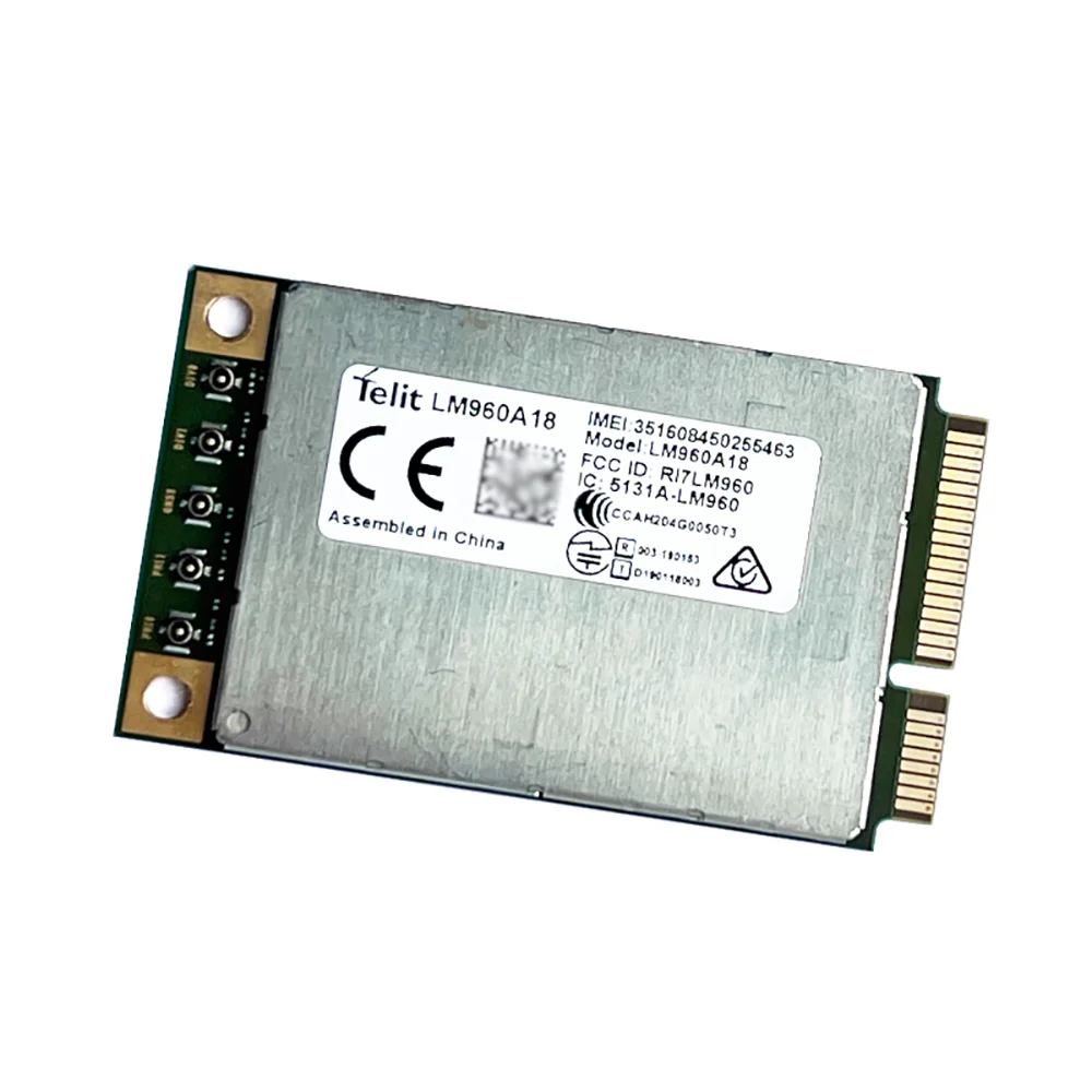 Telit LM960A18 4G LTE CAT18 Gigabit 4G MINI módulo 1,2 Gbps Snapdragon X20 GNSS Linux Windows Video vigilancia red empresarial - imagen 4